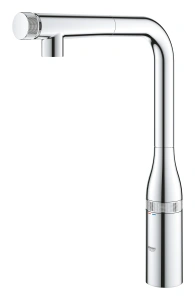 Смеситель для кухни GROHE Essence SmartControl с вытяжным изливом, хром (31615000)
