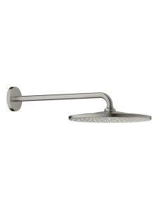 Верхний душ GROHE Rainshower 310 Mono с душевым кронштейном, 1 режим, сатиновая сталь (26558MS0)