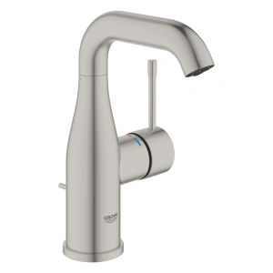 Смеситель для раковины GROHE Essence с донным клапаном, суперсталь (23462DC1)
