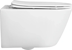 Унитаз Aquatek БЕТТА подвесной с сиденьем с микролифтом, белый AQ1253W-00
