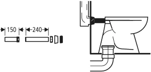 Впускной гарнитур GROHE, альпин-белый (37103SH0)
