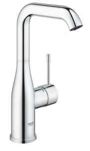 Смеситель для раковины GROHE Essence с нажимным донным клапаном, L-Size, хром (23799001)