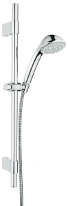 Душевой гарнитур GROHE Relexa Massage 100, 4 режима струи, душевая штанга 600 мм, 7.5 л/мин, хром (28945000)