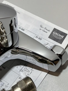 Смеситель для ванны GROHE Eurosmart, хром (33300002/UA), уцененный товар
