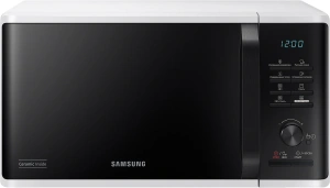 Микроволновая печь Samsung MG23K3515AW/BW с грилем, 23 л, белый