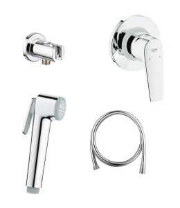 Готовый комплект для гигиенического душа, GROHE BauFlow, хром, (124900)