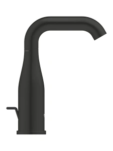 Смеситель для раковины GROHE Essence с донным клапаном, M-size, матовый черный (234622431)