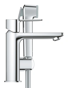 Смеситель для раковины GROHE Lineare S-size с душевым гарнитуром, хром (24190000)