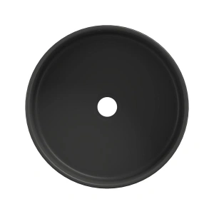Раковина накладная Aqueduto ESPIRAL, D400, черный матовый (ESP0140)
