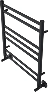 Полотенцесушитель водяной Aquatek Оберон П7 500x600, черный муар AQ RO0760BL