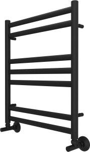 Полотенцесушитель водяной Aquatek Оберон П7 500x600, черный муар AQ RO0760BL