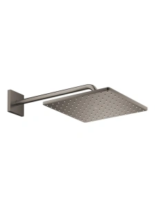 Верхний душ GROHE Rainshower Mono 310 Cube, 7,5 л/мин, 1 режим, 422 мм, сатиновый графит (26564MG0)
