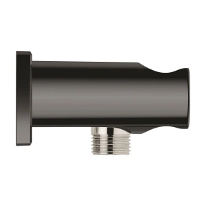 Подключение для душевого шланга GROHE Rainshower с держателем ручного душа, темный графит, глянец (26659A00)