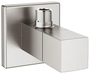 Угловой вентиль GROHE Universal Cube, 1/2"x3/8", СуперСталь (22012DC0)