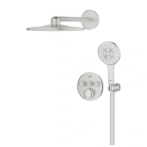 Душевая система GROHE Grohtherm SmartControl с термостатом для душа, суперсталь (34863DC0)
