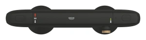 Термостат для душа GROHE Grohtherm 1000 внешнего монтажа, матовый черный (348142433)