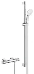 Термостат для душа GROHE Grohtherm 1000 Performance с душевым гарнитуром, хром (34835001)