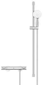 Термостат для душа GROHE Grohtherm 1000 Performance с душевым гарнитуром, хром (34835001)