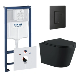 Комплект инсталляции GROHE 38811KF0 с унитазом Aquatek ВЕГА и сиденьем с микролифтом (NW0194)