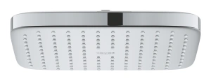 Верхний душ GROHE Tempesta Cube 250, 9,5 л/мин, 1 режим, хром/белый (26685000)