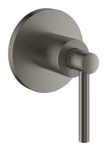 Внешняя часть вентиля GROHE Atrio, рукоятка-рычаг, темный графит матовый (19088AL3)