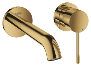 Внешняя часть смесителя для раковины GROHE Essence на 2 отверстия, M-Size, холодный рассвет глянец (19408GL1)