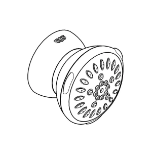 Боковой душ GROHE Relexa Ultra, 4 л/мин, 2 режима, хром (27067000)