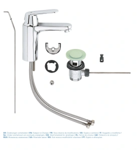 Смеситель для раковины GROHE Eurosmart Cosmopolitan, M-size, хром (23325000)