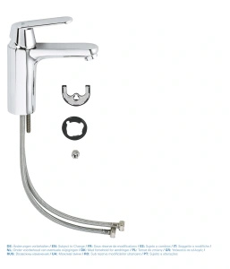 Смеситель для раковины GROHE Eurosmart Cosmopolitan, M-size, хром (23327000)