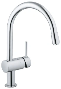 Смеситель для кухни GROHE Minta с вытяжным C-изливом, хром (32918000)