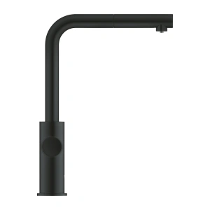 Смеситель для кухонной мойки GROHE Blue Home с системой фильтрации, охлаждения и газирования воды, Wi-Fi, черный бархат (31539KS0)