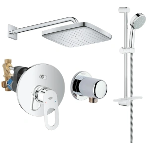 Готовый комплект для душа GROHE BauLoop скрытого монтажа, хром (NSB0168)