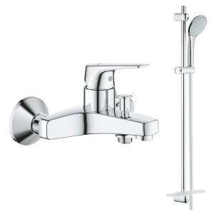 Готовый комплект для ванны и душа GROHE BauFlow, хром (NSB0181)