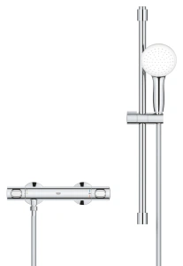 Термостат для душа GROHE Grohtherm 500 с душевым гарнитуром, хром (34796001)