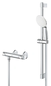 Термостат для душа GROHE Grohtherm 500 с душевым гарнитуром, хром (34796001)