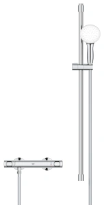 Термостат для душа GROHE Grohtherm 500 с душевым гарнитуром, хром (34797001)