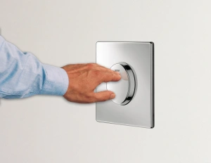 Панель смыва для унитаза GROHE Skate Air, 1 режим, хром (38564000)