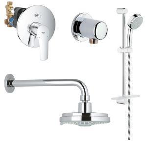 Готовый комплект для душа GROHE Eurosmart скрытого монтажа, хром (NSB0167)