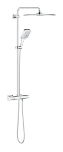 Душевая система GROHE Rainshower SmartActive 310 Cube с термостатом для душа, хром (26649000)