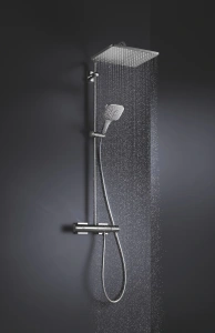 Душевая система GROHE Rainshower SmartActive 310 Cube с термостатом для душа, хром (26649000)