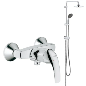 Душевая система Vitalio Start System 180 Flex со смесителем для душа (NSB0150)