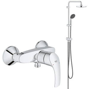 Душевая система GROHE Vitalio Start System 180 Flex со смесителем для душа, хром (NSB0152)