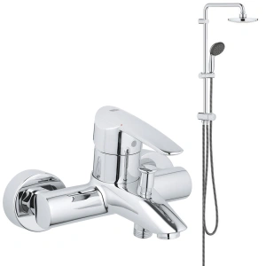 Душевая система Vitalio Start System 180 Flex со смесителем для ванны (NSB0153)