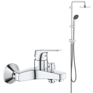 Душевая система GROHE Vitalio Start System 180 Flex со смесителем для ванны (NSB0154)