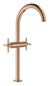 Смеситель для раковины GROHE Atrio двухвентильный, XL-Size, теплый закат глянец (21044DA3)