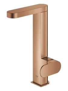 Смеситель для раковины GROHE Plus с донным клапаном, L-size, теплый закат матовый (23851DL4)