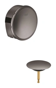 Наливной, сливной и переливной гарнитур GROHE Talentofill, темный графит глянец (19952A00)