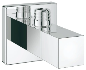 Вентиль угловой GROHE Cube 1/2″-3/8″ для подключения смесителей, хром (22012000)