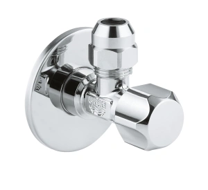 Вентиль угловой 1/2 дюйма GROHE, хром (22031000)