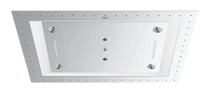 Потолочный душ с 6+ режимами струи и с подсветкой, GROHE Rainshower F-Series 40, хром, (26373001)